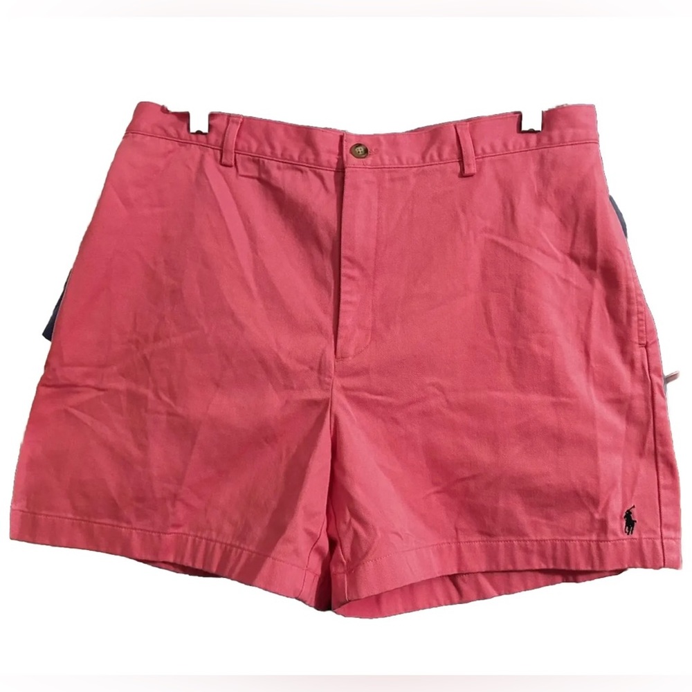 New Ralph Lauren Sport Pink Shorts size 14 100% Cotton Summer - Picture 15 of 16